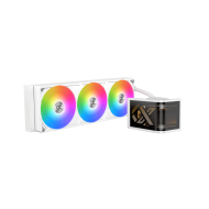 Xigmatek Connect Ultra 360 Arctic ARGB Magnetic - 6.8 inch Curve AMOLED Display Liquid Cooler