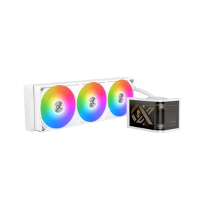 Xigmatek Connect Ultra 360 Arctic ARGB Magnetic - 6.8 inch Curve AMOLED Display Liquid Cooler