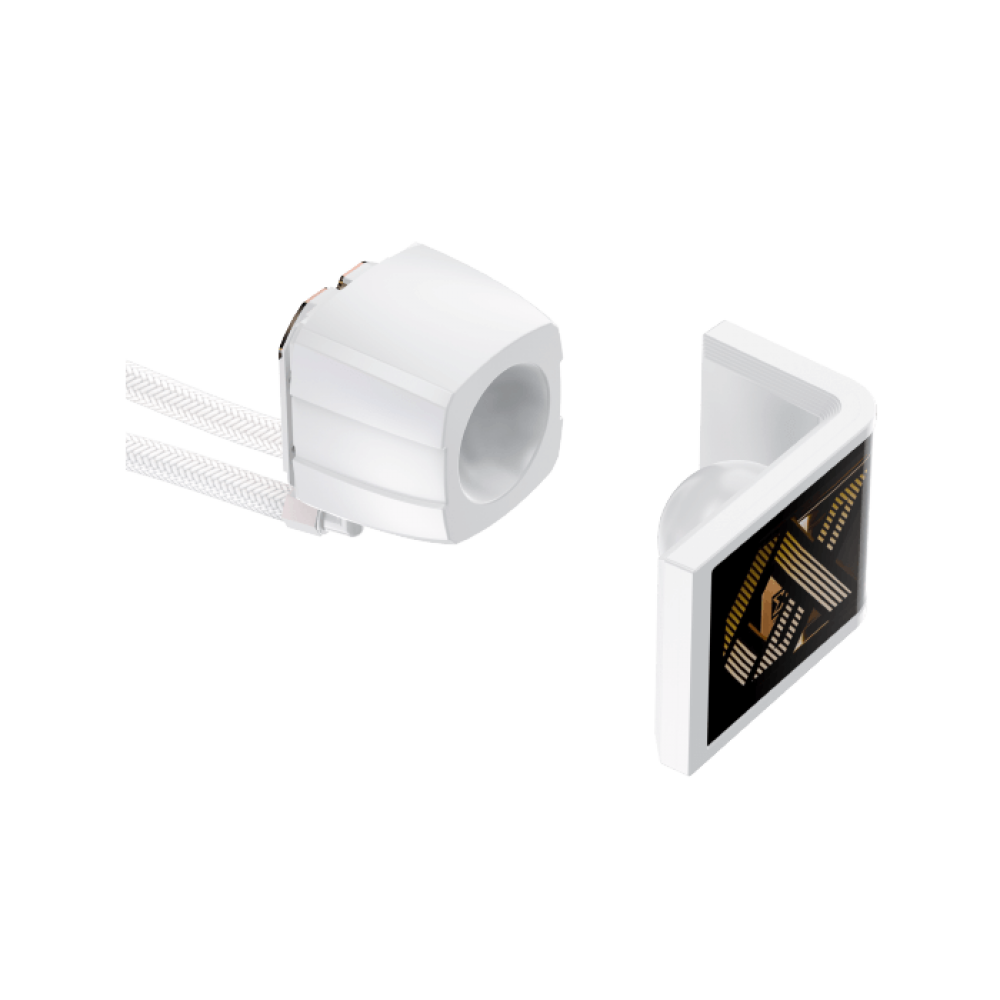 Xigmatek Connect Ultra 360 Arctic ARGB Magnetic - 6.8 inch Curve AMOLED Display Liquid Cooler