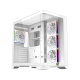 Xigmatek Crystal Storm V2 ARGB + Valkyrie 750W 80 Plus Bronze ATX 3.1 Mid Tower Case White