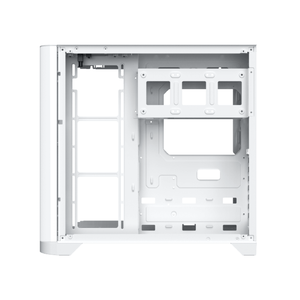 Xigmatek Crystal Storm V2 ARGB + Valkyrie 750W 80 Plus Bronze ATX 3.1 Mid Tower Case White
