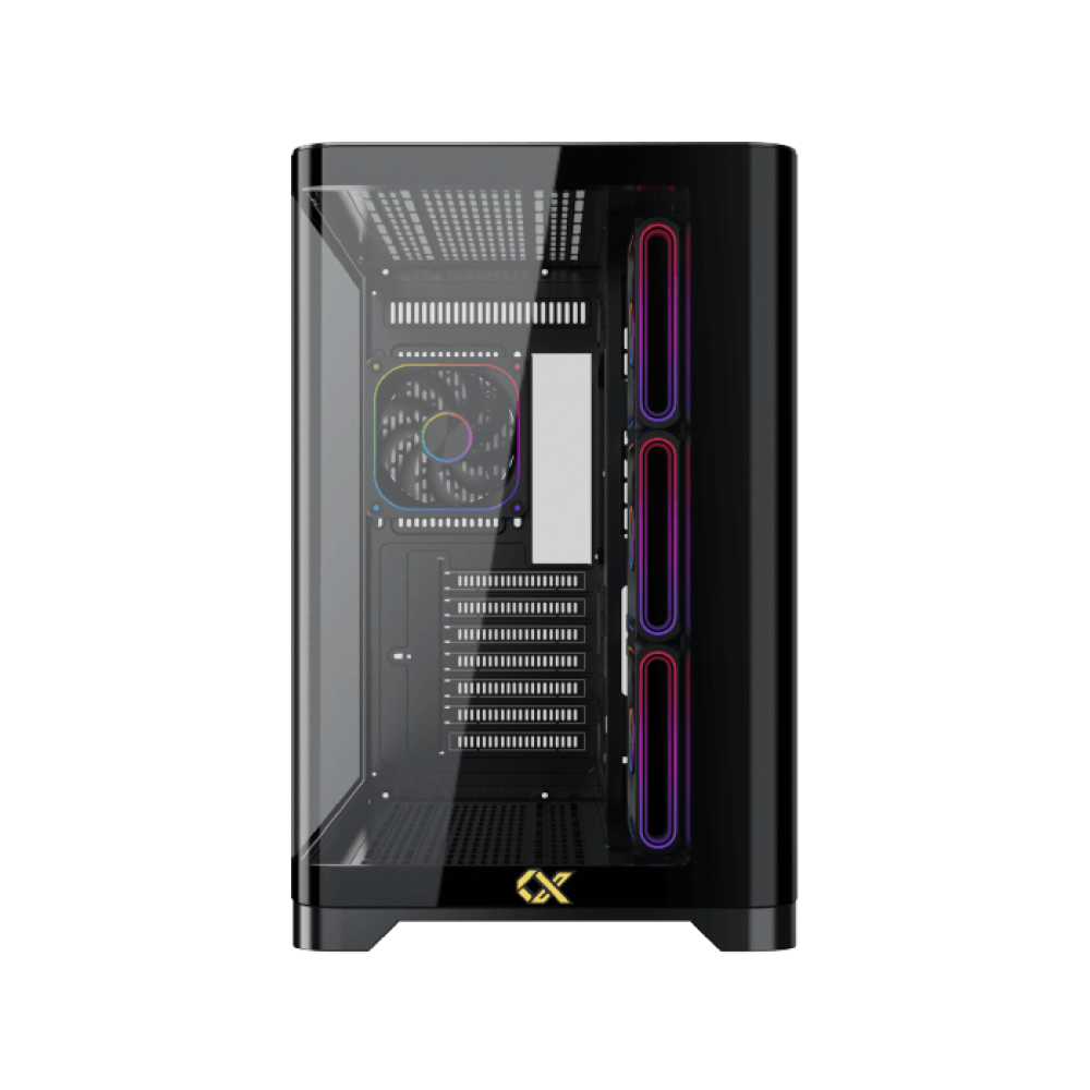 Xigmatek Crystal Storm V2 ARGB + Valkyrie 750W 80 Plus Bronze ATX 3.1 Mid Tower Case Black Xigmatek Crystal Storm V2 ARGB + Valkyrie 750W 80 Plus Bronze ATX 3.1 Mid Tower Case Black
