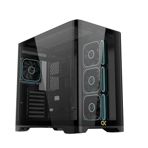 Xigmatek Crystal Storm V2 ARGB + Valkyrie 750W 80 Plus Bronze ATX 3.1 Mid Tower Case Black