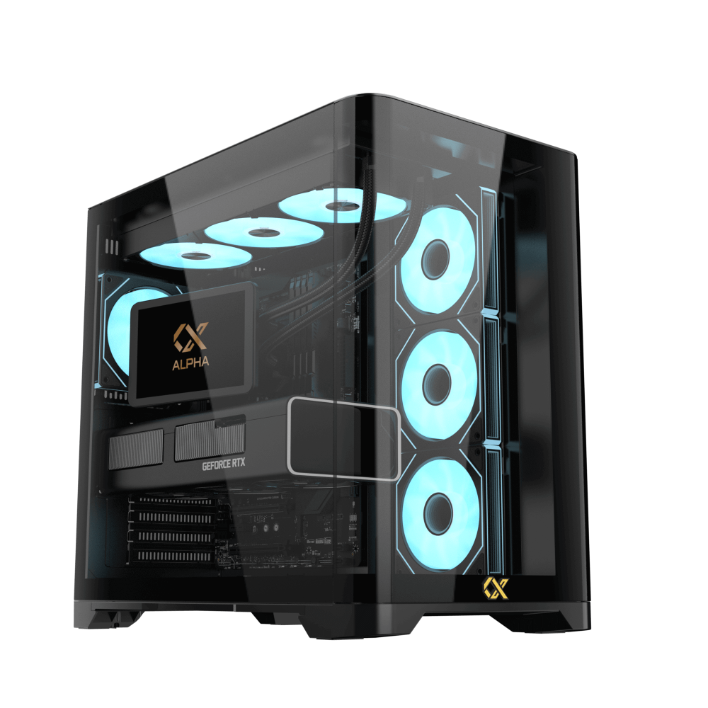 Xigmatek Crystal Storm ARGB Mid Tower Case