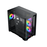 Xigmatek Crystal Storm ARGB Mid Tower Case 