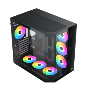 XIGMATEK Cubi II ARGB Mid Tower Case Black
