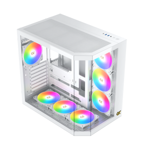 XIGMATEK Cubi II ARGB Mid Tower Case Arctic