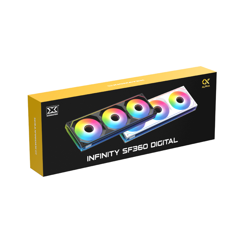 Xigmatek Infinity SF360 Digital ARGB PWM Fan Kit 360mm