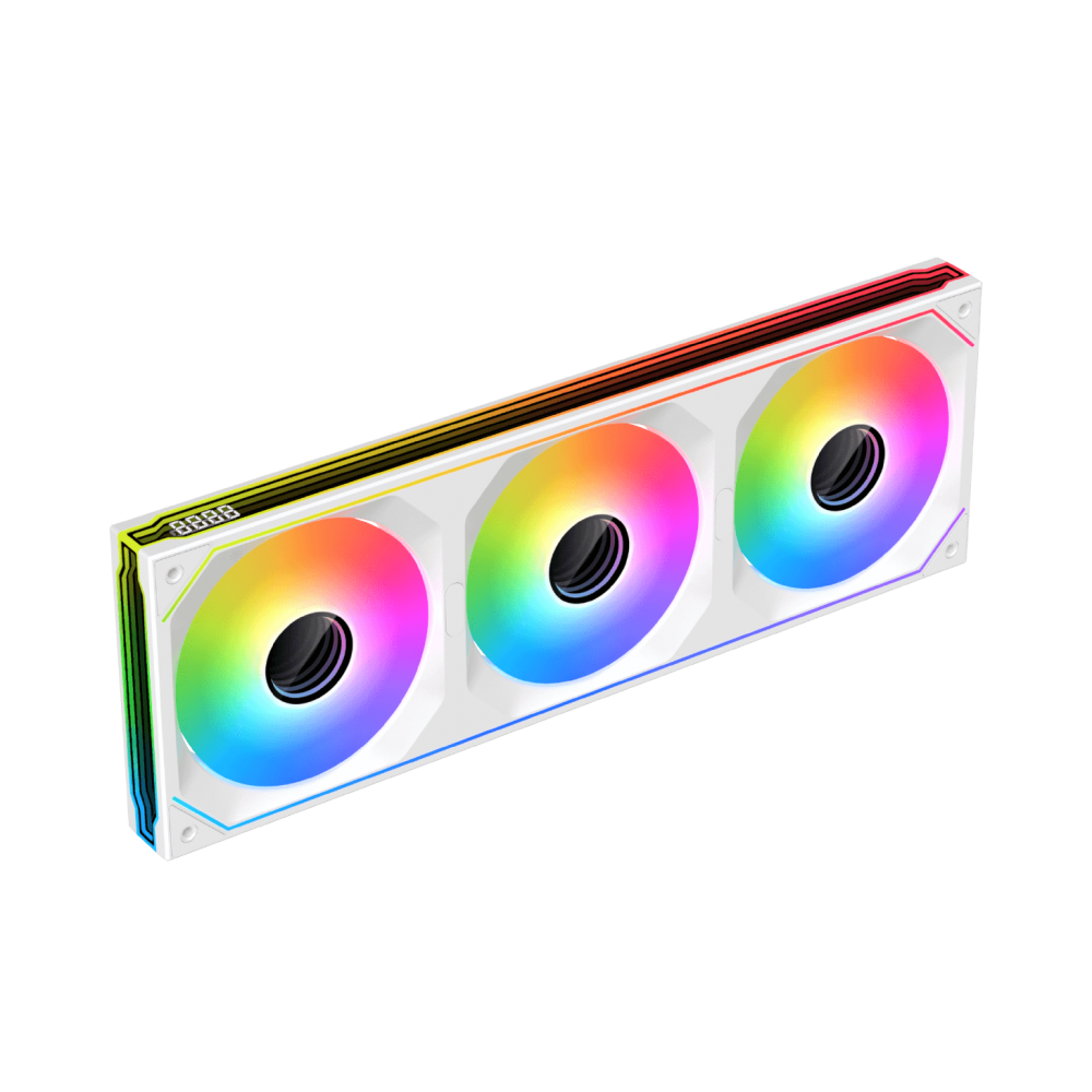 Xigmatek Infinity SF360 Digital Arctic ARGB PWM Fan Kit 360mm Xigmatek Infinity SF360 Digital Arctic ARGB PWM Fan Kit 360mm