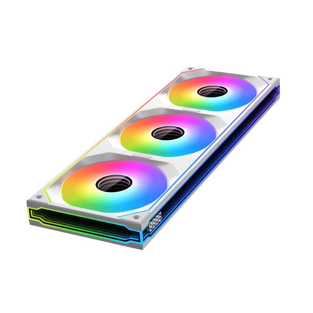 Xigmatek Infinity SF360 Digital Arctic ARGB PWM Fan Kit 360mm Xigmatek Infinity SF360 Digital Arctic ARGB PWM Fan Kit 360mm