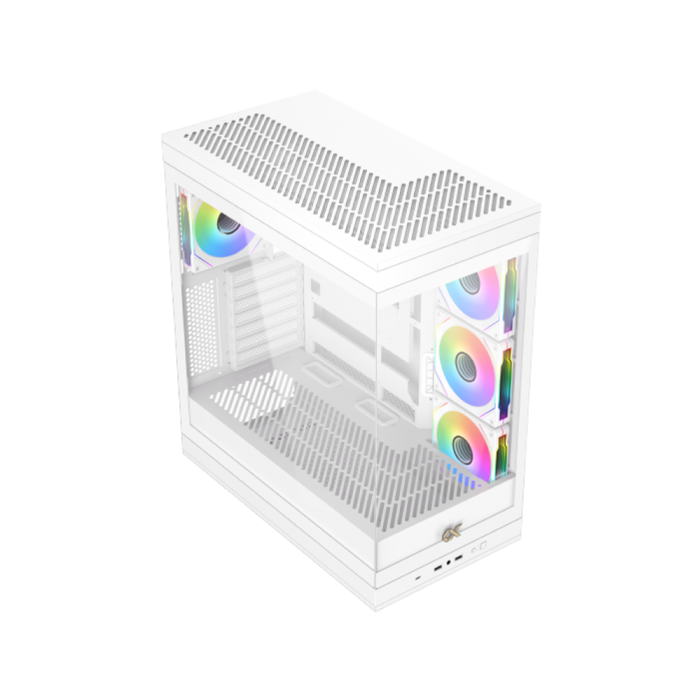 XIGMATEK Meta ARGB Super Tower Case - White