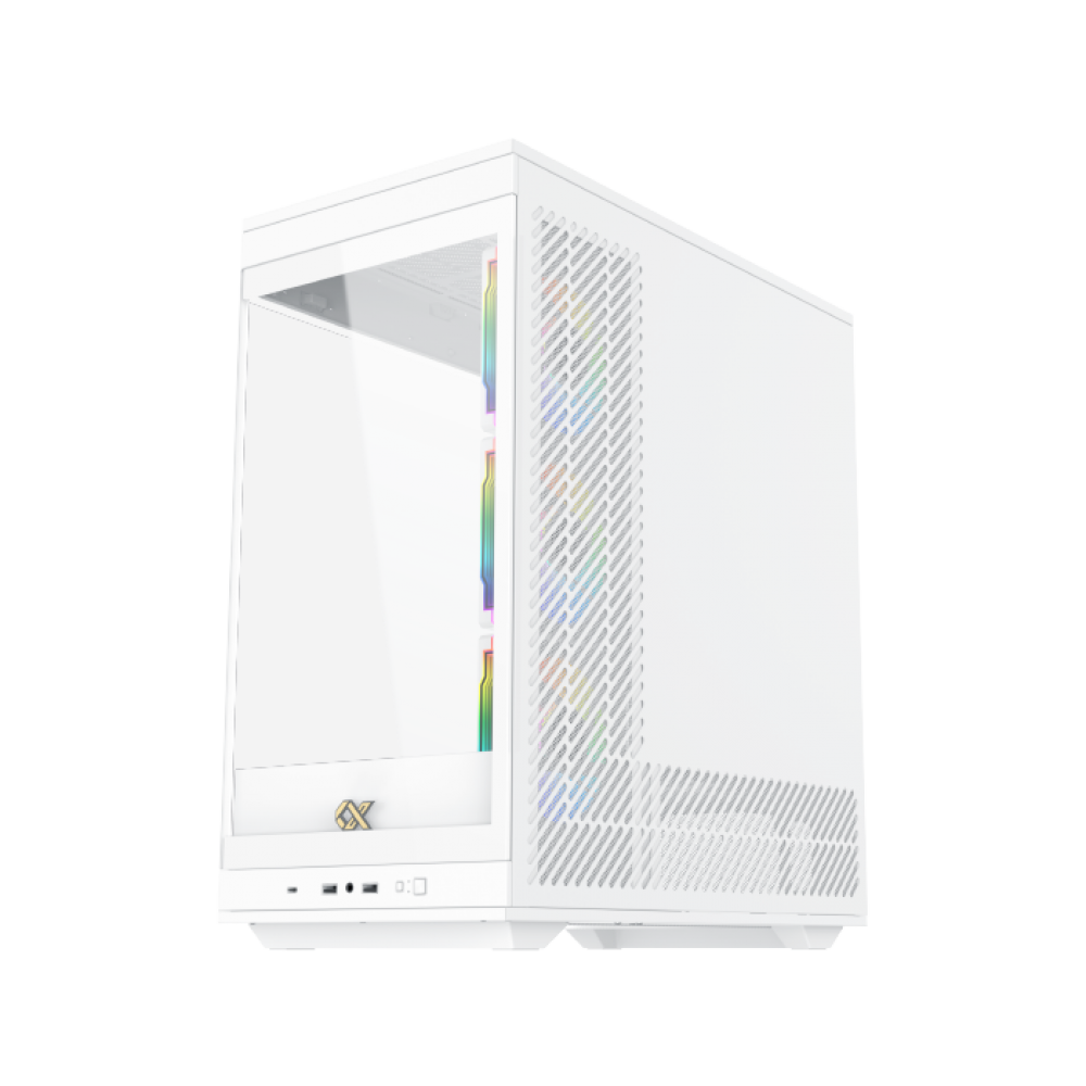 XIGMATEK Meta ARGB Super Tower Case - White