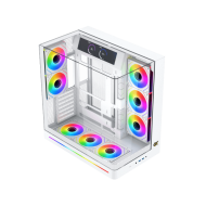 XIGMATEK Pano II LCD Arctic ARGB Mid Tower Case