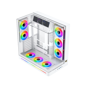 XIGMATEK Pano II LCD Arctic ARGB Mid Tower Case