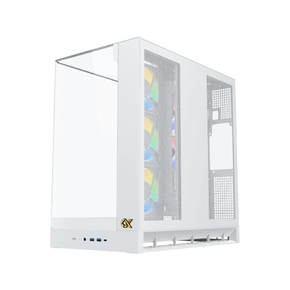 XIGMATEK Pano II LCD Arctic ARGB Mid Tower Case