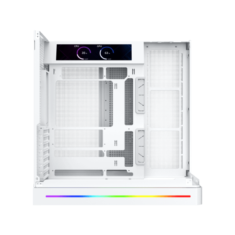 XIGMATEK Pano II LCD Arctic ARGB Mid Tower Case