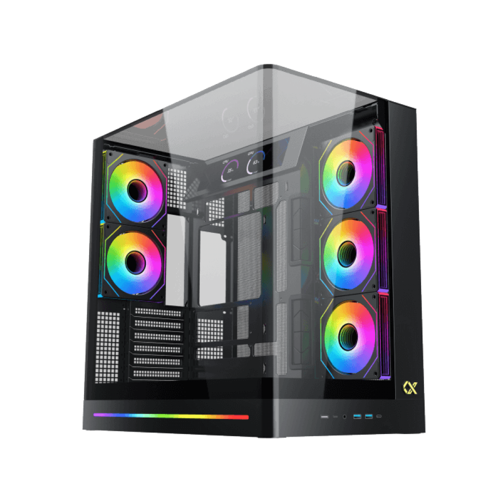 XIGMATEK Pano II LCD ARGB Super Tower Case