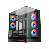 XIGMATEK Pano II LCD ARGB Mid Tower Case