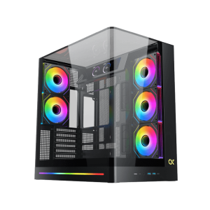 XIGMATEK Pano II LCD ARGB Mid Tower Case