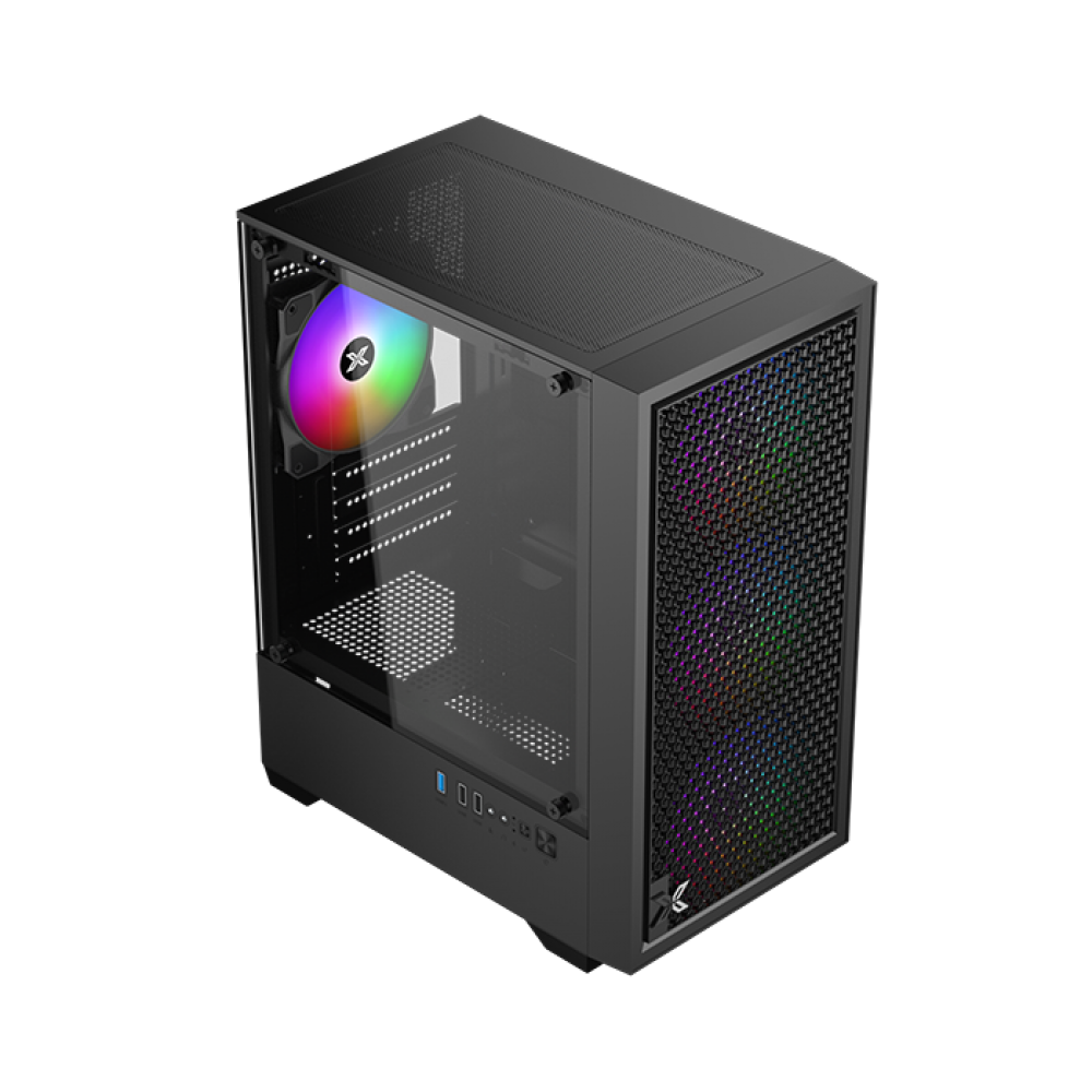 Xigmatek Sky M II FRGB + X-Power 600W 80+ White Micro Tower Case