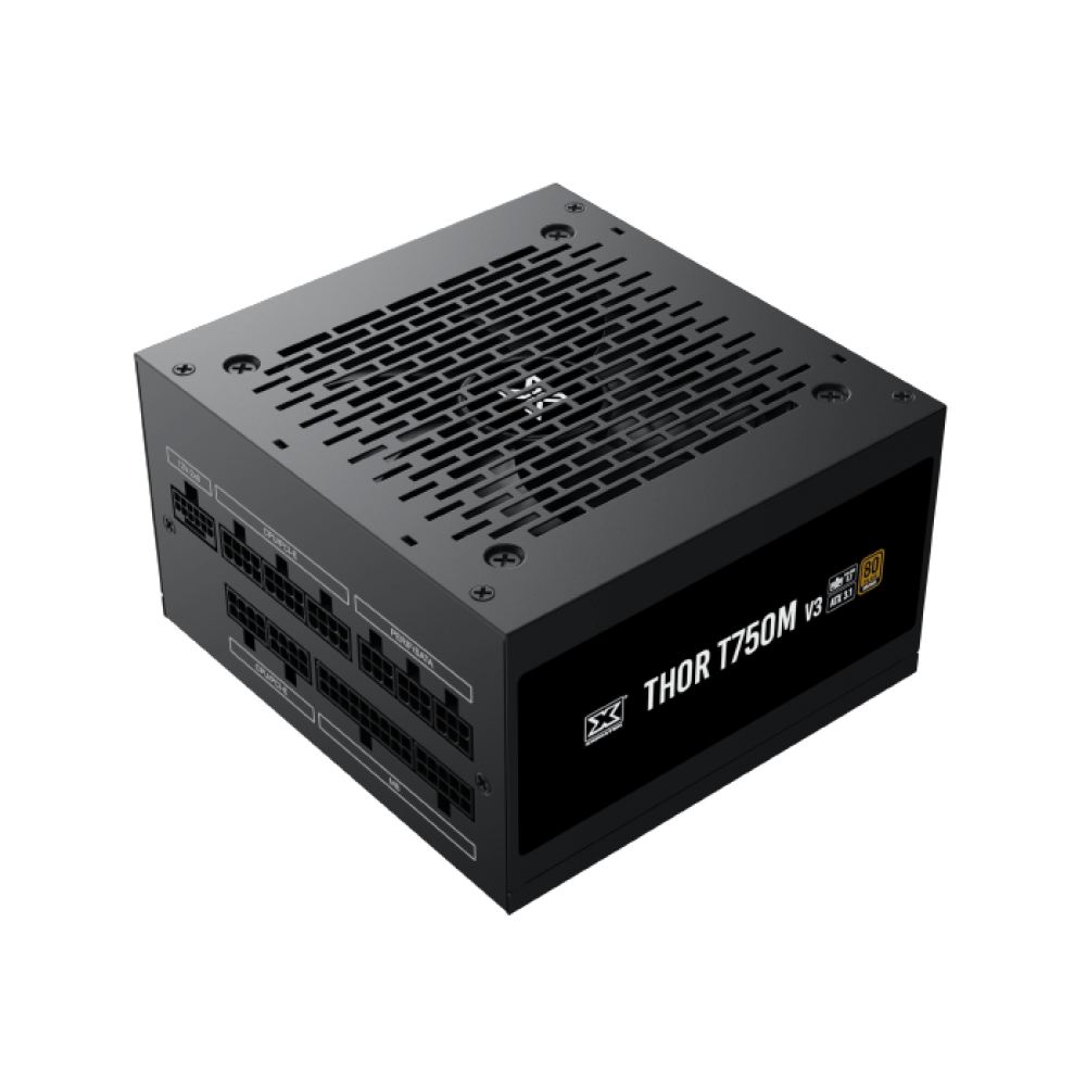 Xigmatek Thor T750M V3 750W 80+ Bronze ATX 3.1 PCI-E 5.0 Full Modular Power Supply
