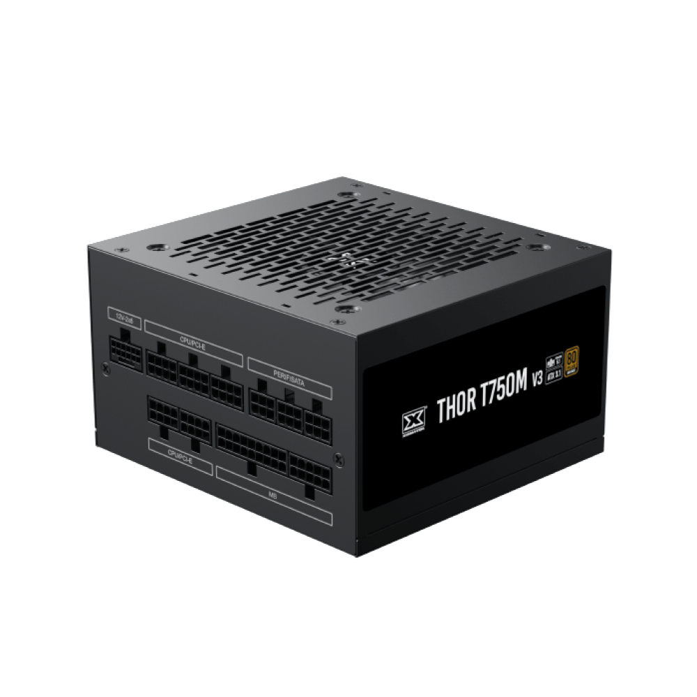 Xigmatek Thor T750M V3 750W 80+ Bronze ATX 3.1 PCI-E 5.0 Full Modular Power Supply