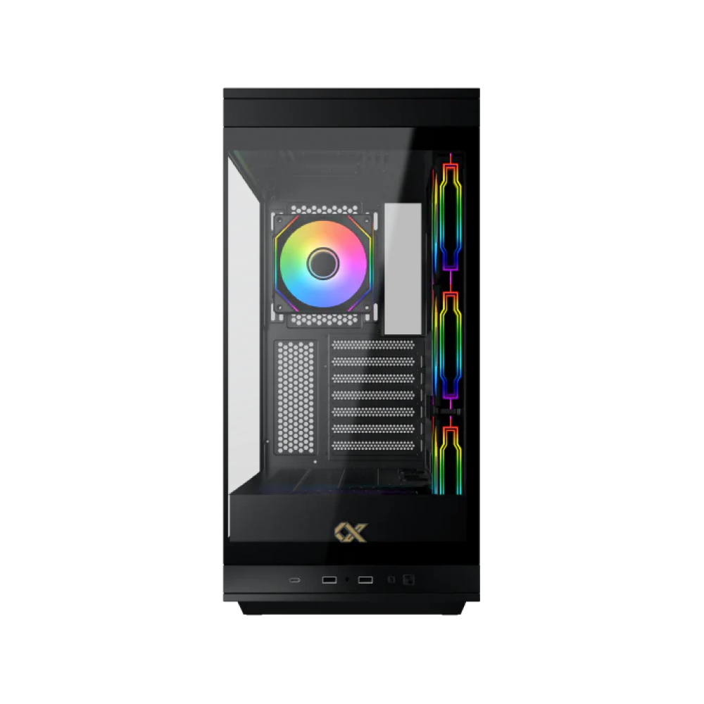 XIGMATEK Meta ARGB Super Tower Case - black