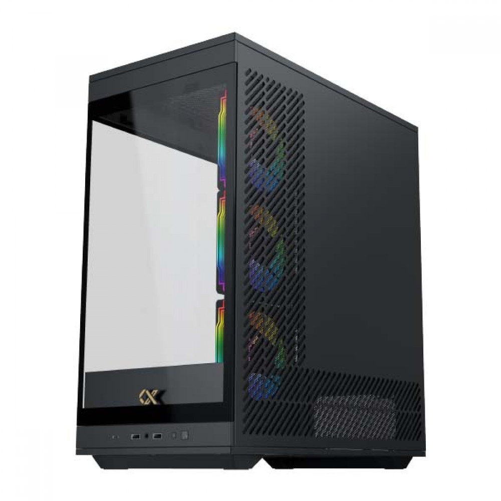 XIGMATEK Meta ARGB Super Tower Case - black