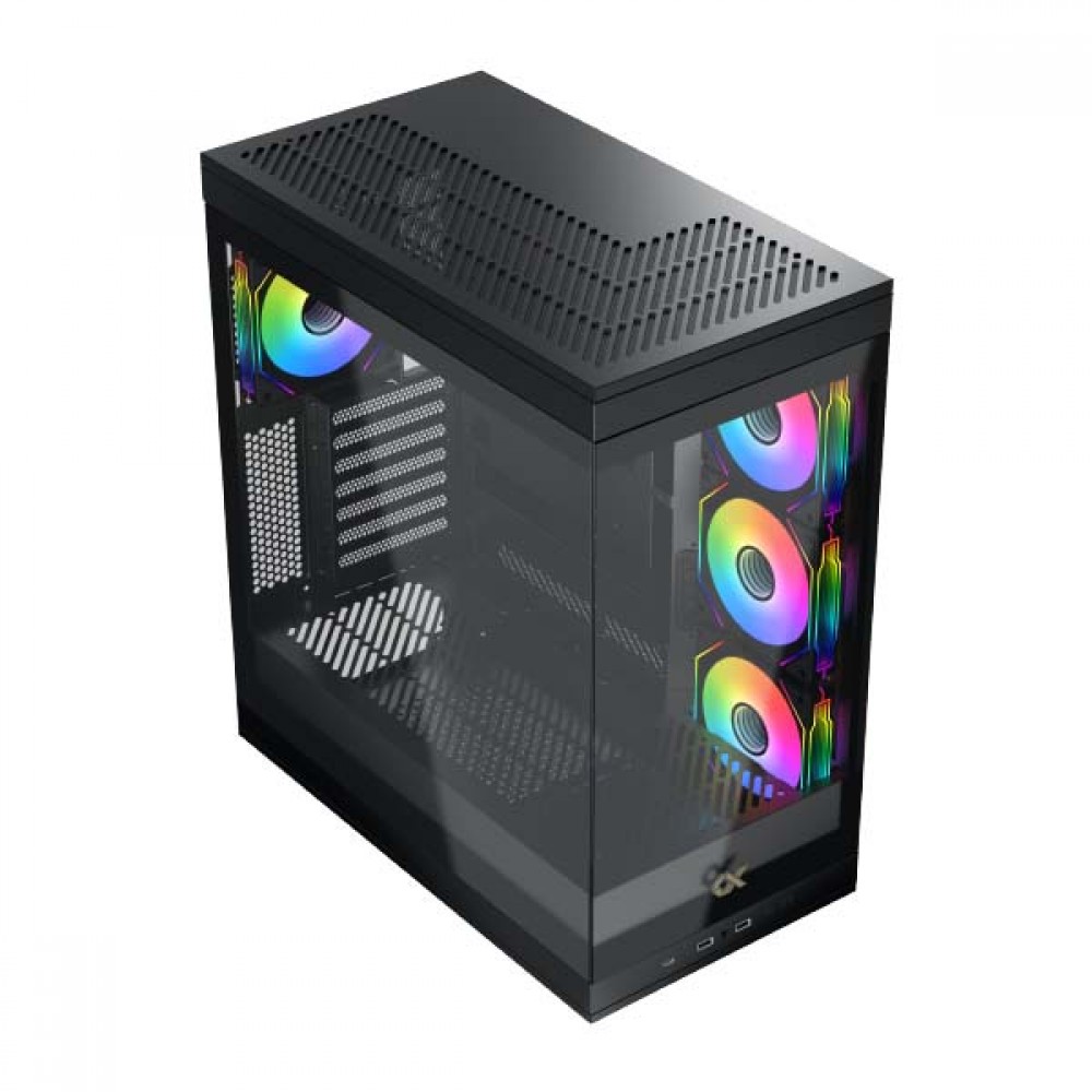 XIGMATEK Meta ARGB Super Tower Case - black