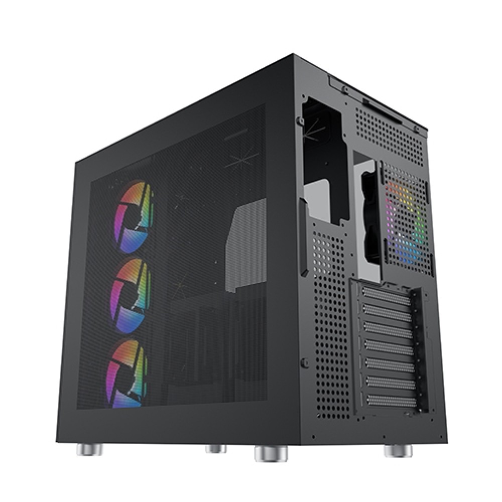 XIGMATEK AQUA ULTRA AIR ARGB Super Tower Case Black