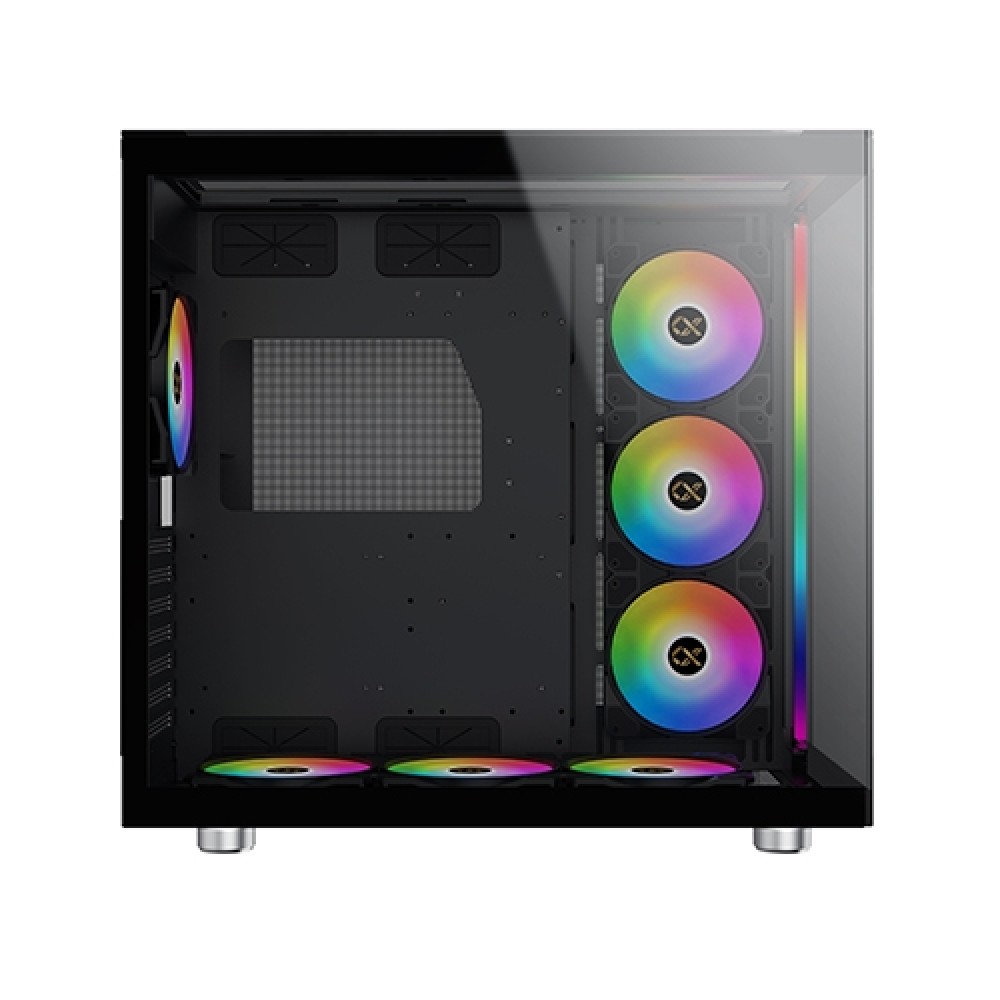 XIGMATEK AQUA ULTRA AIR ARGB Super Tower Case Black