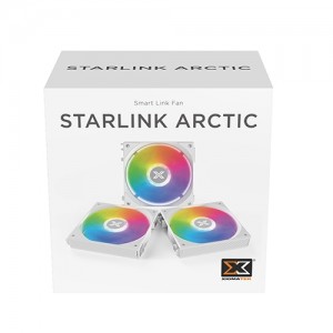 XIGMATEK Starlink Arctic ARGB PWM 3 Fans