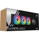 Xigmatek LK DIGITAL 360 ARGB CPU Liquid Cooler – Black
