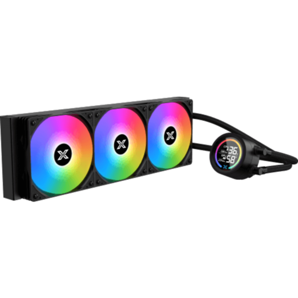 Xigmatek LK DIGITAL 360 ARGB CPU Liquid Cooler – Black