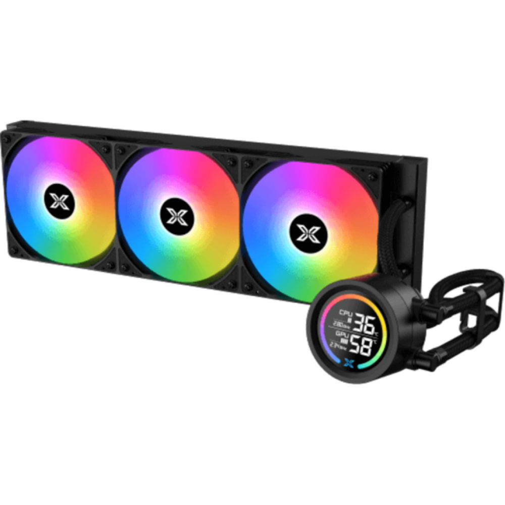 Xigmatek LK DIGITAL 360 ARGB CPU Liquid Cooler – Black