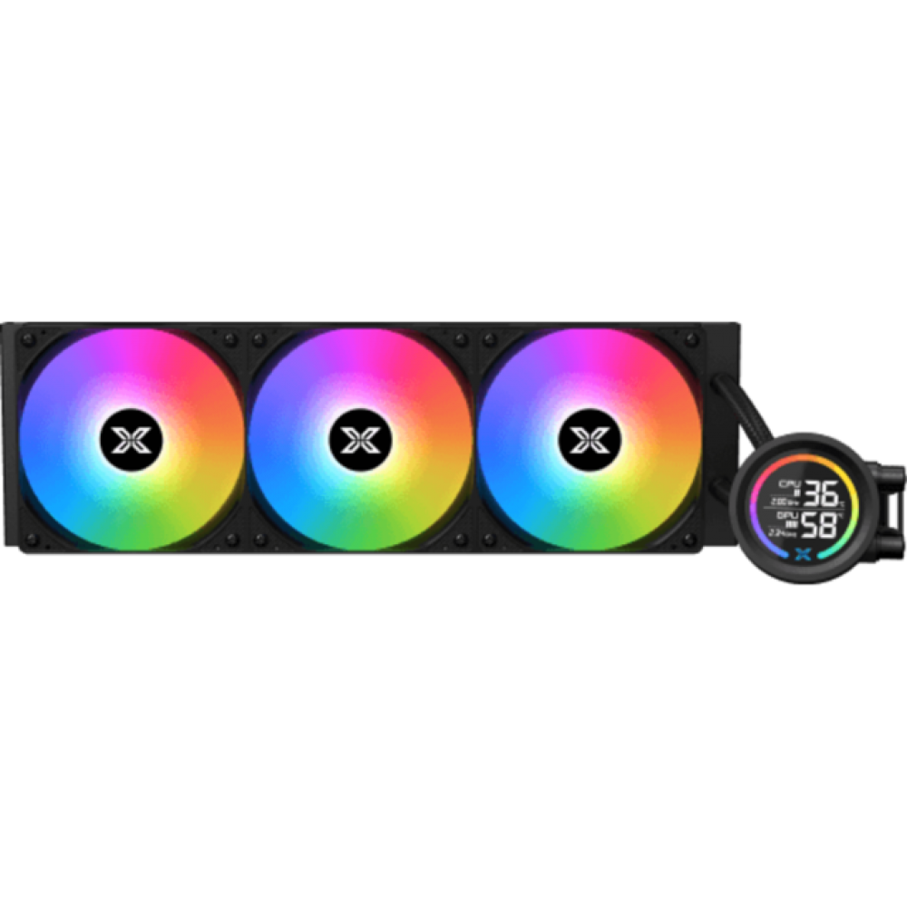 Xigmatek LK DIGITAL 360 ARGB CPU Liquid Cooler – Black
