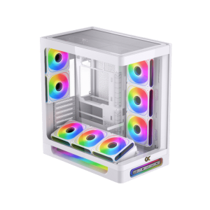 XIGMATEK HEAVEN AIR ARGB Mid Tower Case Arctic