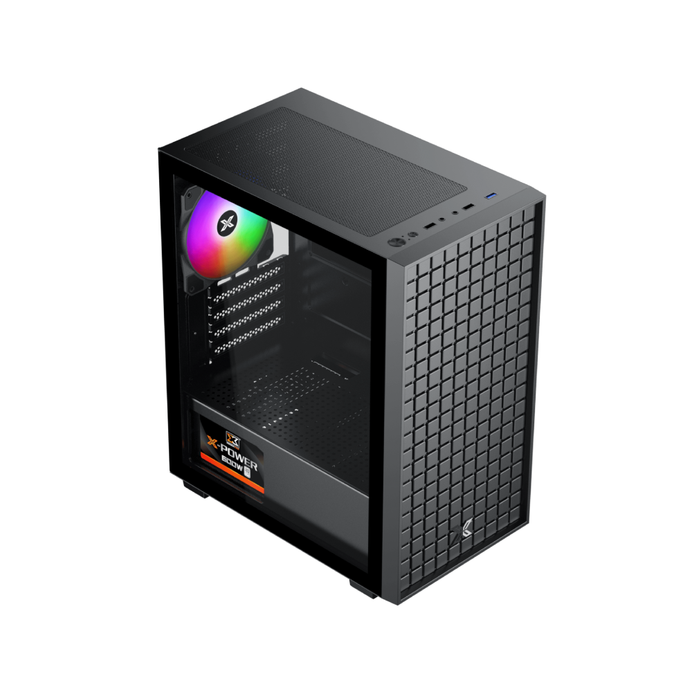 Xigmatek Sky M FRGB + X-Power 600W 80+ White Micro Tower Case