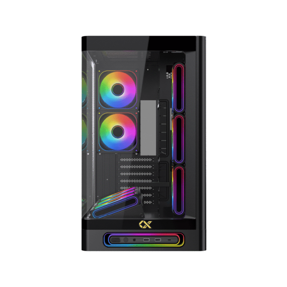 XIGMATEK HEAVEN AIR ARGB Mid Tower Case Black XIGMATEK HEAVEN AIR ARGB Mid Tower Case Black