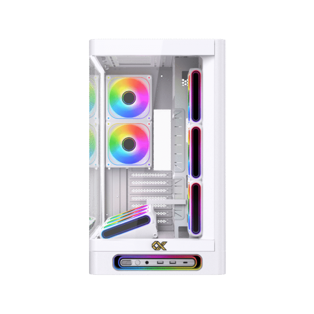 XIGMATEK HEAVEN AIR ARGB Mid Tower Case Arctic