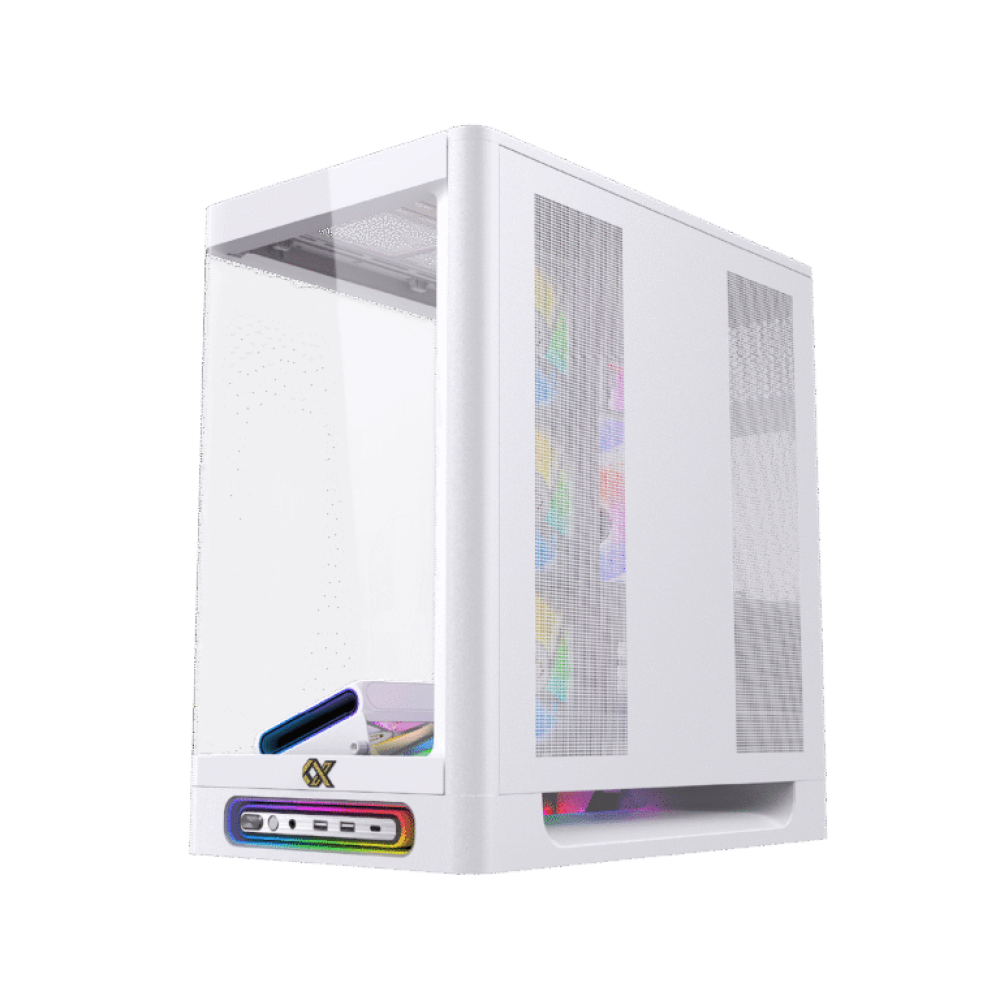 XIGMATEK HEAVEN AIR ARGB Mid Tower Case Arctic