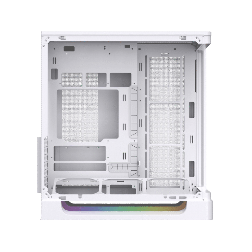 XIGMATEK HEAVEN AIR ARGB Mid Tower Case Arctic