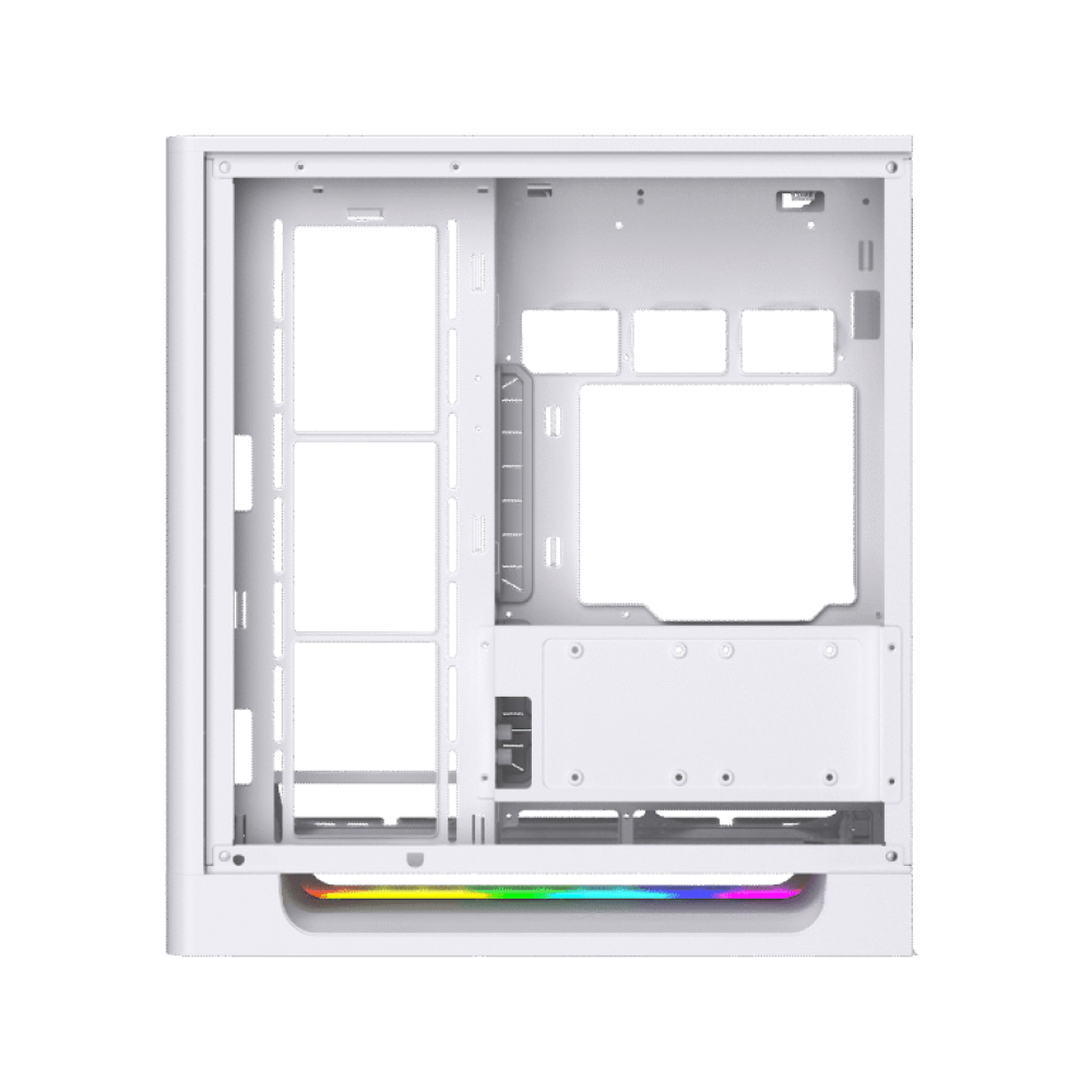 XIGMATEK HEAVEN AIR ARGB Mid Tower Case Arctic