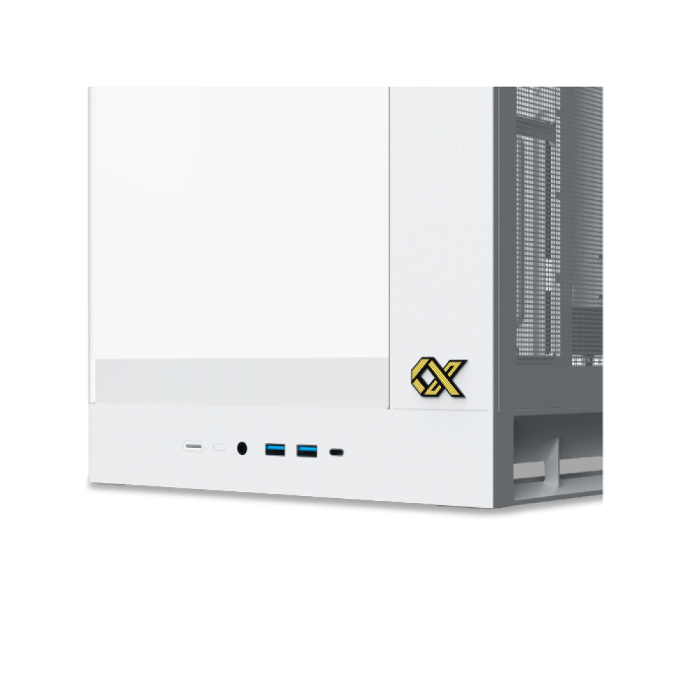 XIGMATEK Pano II LCD Arctic ARGB Mid Tower Case