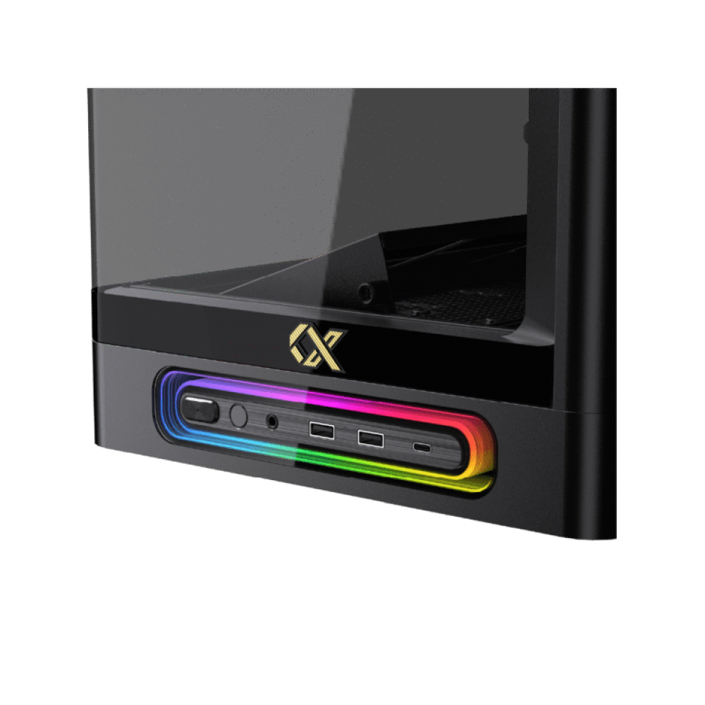XIGMATEK HEAVEN AIR ARGB Mid Tower Case Black XIGMATEK HEAVEN AIR ARGB Mid Tower Case Black