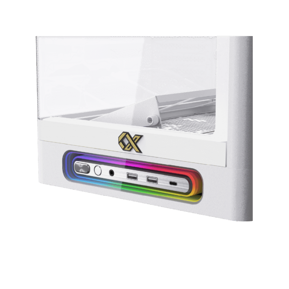 XIGMATEK HEAVEN AIR ARGB Mid Tower Case Arctic