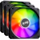 XPG VENTO R ARGB REVERSE Case Fan 120mm - 3x Pack