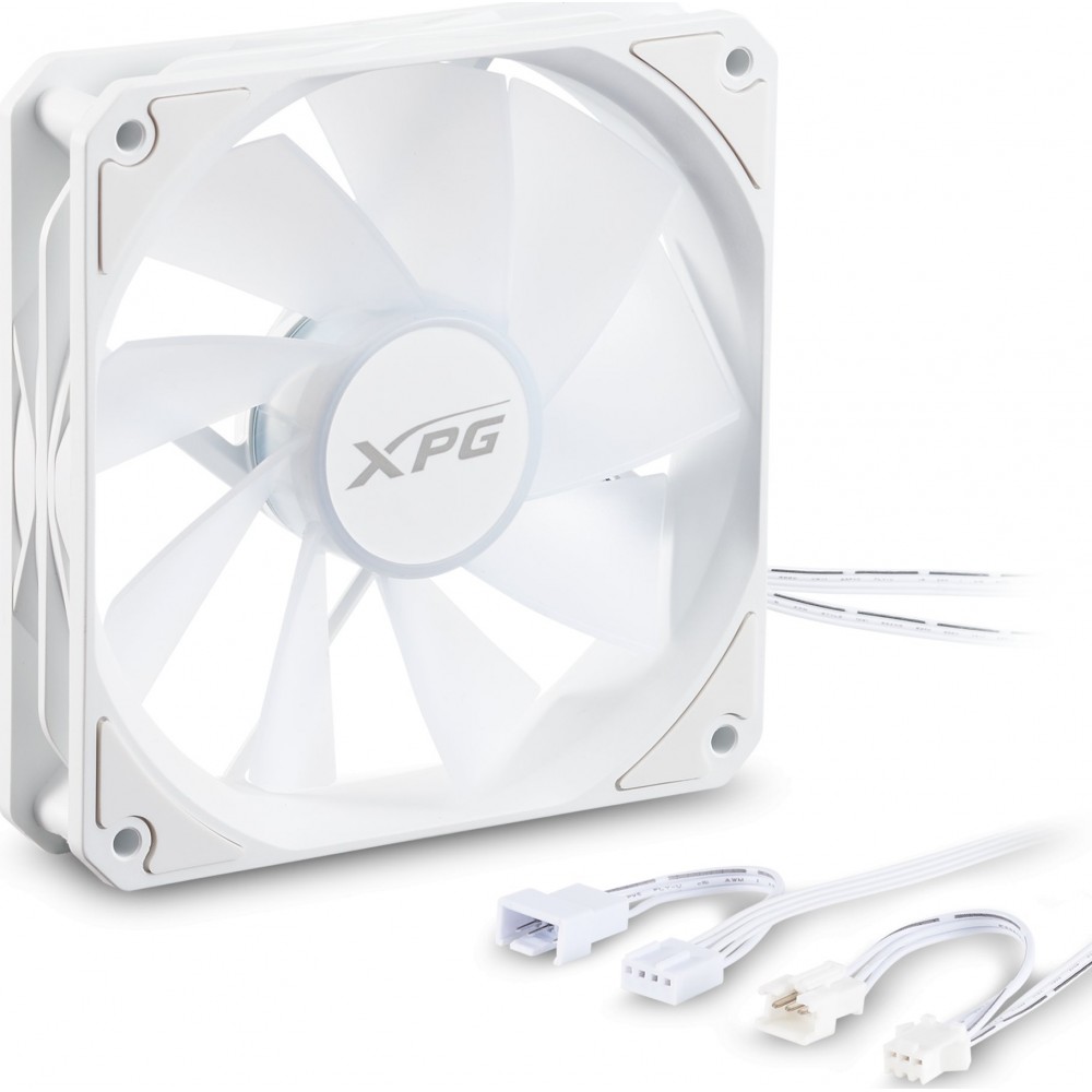 XPG VENTO R ARGB REVERSE Case Fan 120mm - 3x Pack White