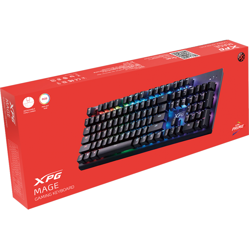 XPG MAGE Mechanical Gaming Keyboard - red switch