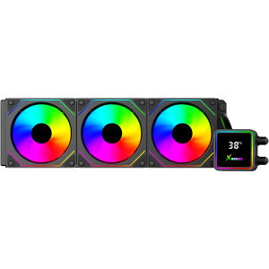 XANDER WATERWHEEL Digital 360 ARGB LIQUID COOLER Black